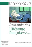 Dictionnaire de la littérature française XXe siècle