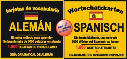 Wortschatzkarten Spanisch / Tarjetas de vocabulario alemán